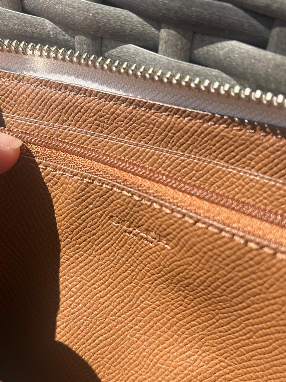 EUC AUTHENTIC COACH BUTTERFLY
CUT OUT ACCORDION WALLET - Picture 7 of 8